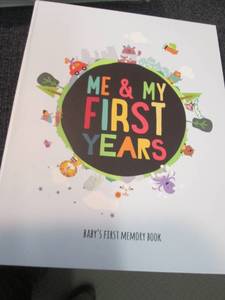 lot 271 image: Babys First Memory Book...