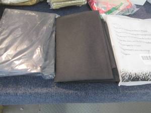 lot 296 image: 9x6 Photgraphy Backdrop, 2 Garment ...