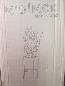 lot 364 image: 2 Mid Mod Plant Stands...