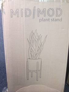 lot 365 image: 2 Mid Mod Plant Stands...