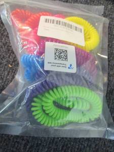 lot 374 image: 13- 15pks of Assorted Colored Brace...