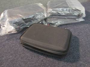 lot 377 image: 5 Zippered Hard Cases...