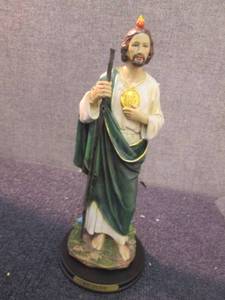 lot 384 image: St. Jude Statue...