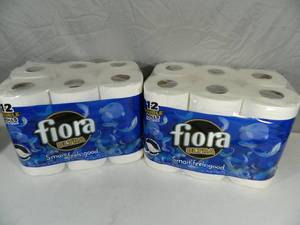 24 New Rolls Of Fiora Ultra Toilet Paper