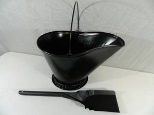 New Metal Ash Bucket with Shovel
