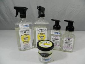 New Watkins Candle, Cleaning Products, and Hand Soaps