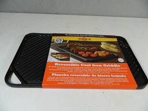 New Reversible Cast Iron Griddle