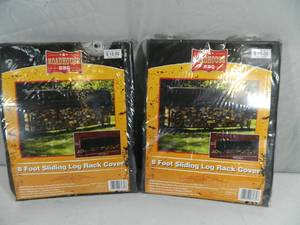 2 New 8 Foot Sliding Log Rack Covers