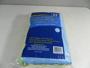 24 New Microfiber Cloths