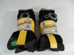 8 New Pairs of Antibacterial Technical Boot Socks