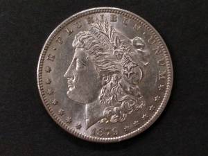 1879 S High Grade Morgan Silver Dol...