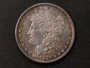 1880 High Grade Morgan Silver Dolla...