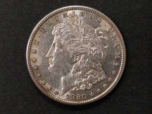 1880 S High Grade Morgan Silver Dol...