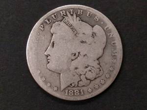 1881 Morgan Silver Dollar...