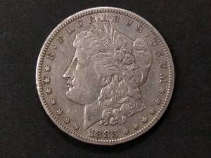 1883 S Morgan Silver Dollar...