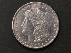 1896 Morgan Silver Dollar...