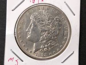 1898 High Grade Morgan Silver Dolla...