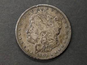 1902 O Morgan Silver Dollar...