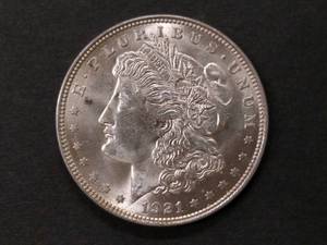 1921 High Grade Morgan Silver Dolla...