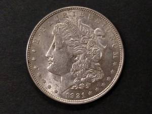 1921 Morgan Silver Dollar...