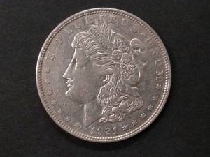 1921 Morgan Silver Dollar...