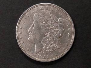 1921 D Morgan Silver Dollar...