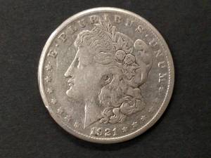 1921 S Morgan Silver Dollar...