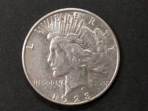 1923 S Peace Silver Dollar...
