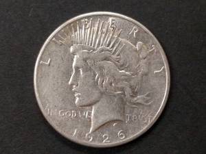 1926 S Peace Silver Dollar...