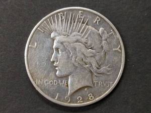 1928 S Peace Silver Dollar...