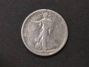 1918 S Walking Liberty Silver Half ...