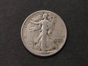 1942 Walking Liberty Silver Half Do...
