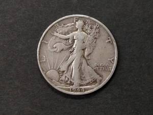 1944 S Walking Liberty Silver Half ...