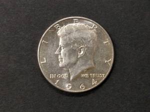 1964 D Kennedy Silver Half Dollar...