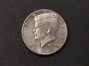 1964 D Kennedy Silver Half Dollar...