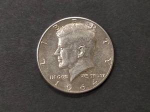 1964 D Kennedy Silver Half Dollar...