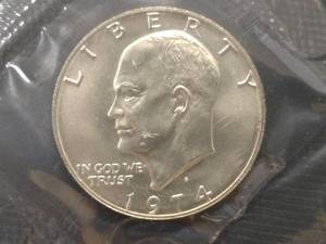 1974 S Uncirculated .40 Silver Eise...