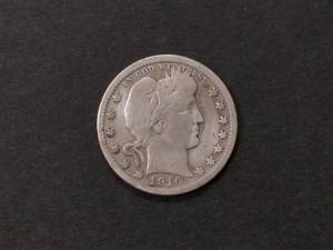 1916 D Barber Silver Quarter...