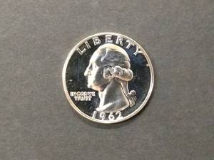 1962 Proof Washington Silver Quarte...