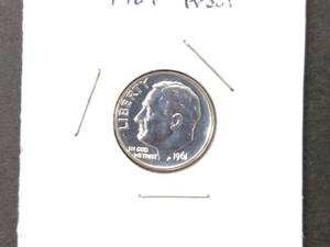 1961 Proof Roosevelt Silver Dime...