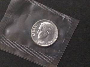 1963 Uncirculated Roosevelt Silver ...