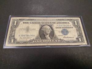 1957 One Dollar Silver Certificate ...