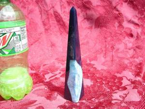 Nifty Blue Geode Obelisk
