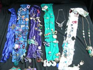 Variety Costume and Vintage Earrings and Jewelry