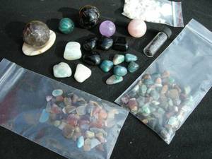 Variety of Polished MineralsCrystals