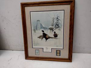 lot 3 image: Winter Wonder Print, 1990 Leo Sans,...
