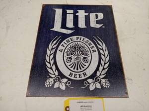 lot 15 image: Lite Sign, 12.5x16...