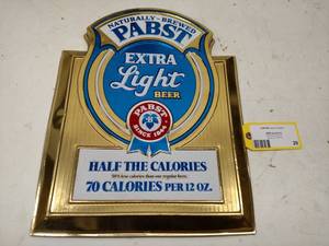lot 29 image: Pabst Poly Sign, 15x20...