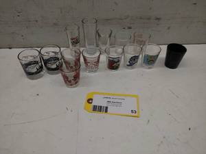 lot 53 image: Asstd Shot Glasses...