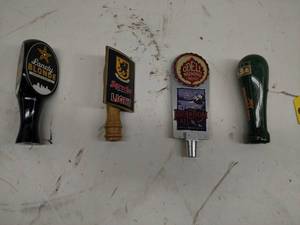 lot 57 image: (4) Asstd Tap Handles...